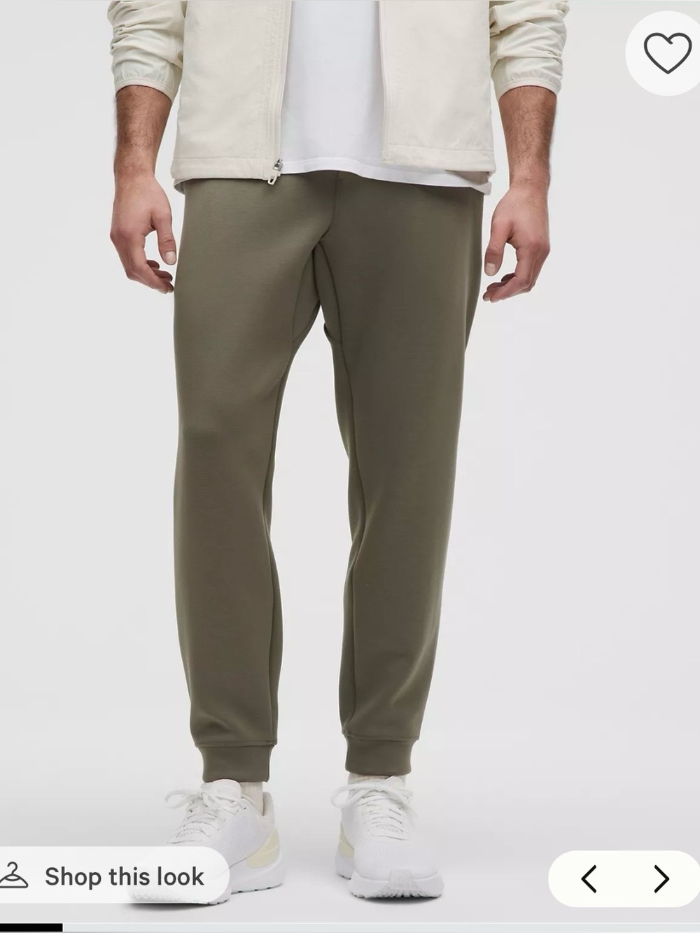 lululemon athletica Olive Green Jogger Sweatpants